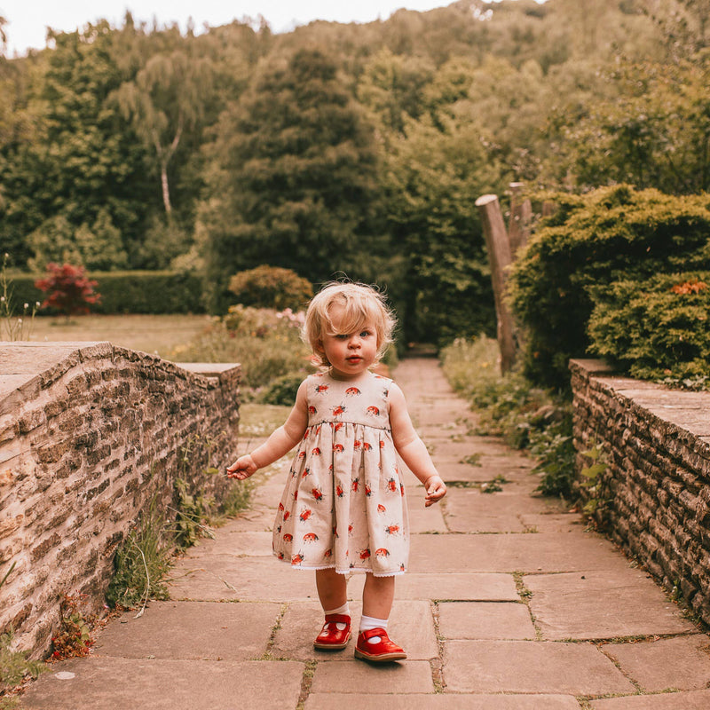 AshleyRose - Linen Look Ladybird Dress