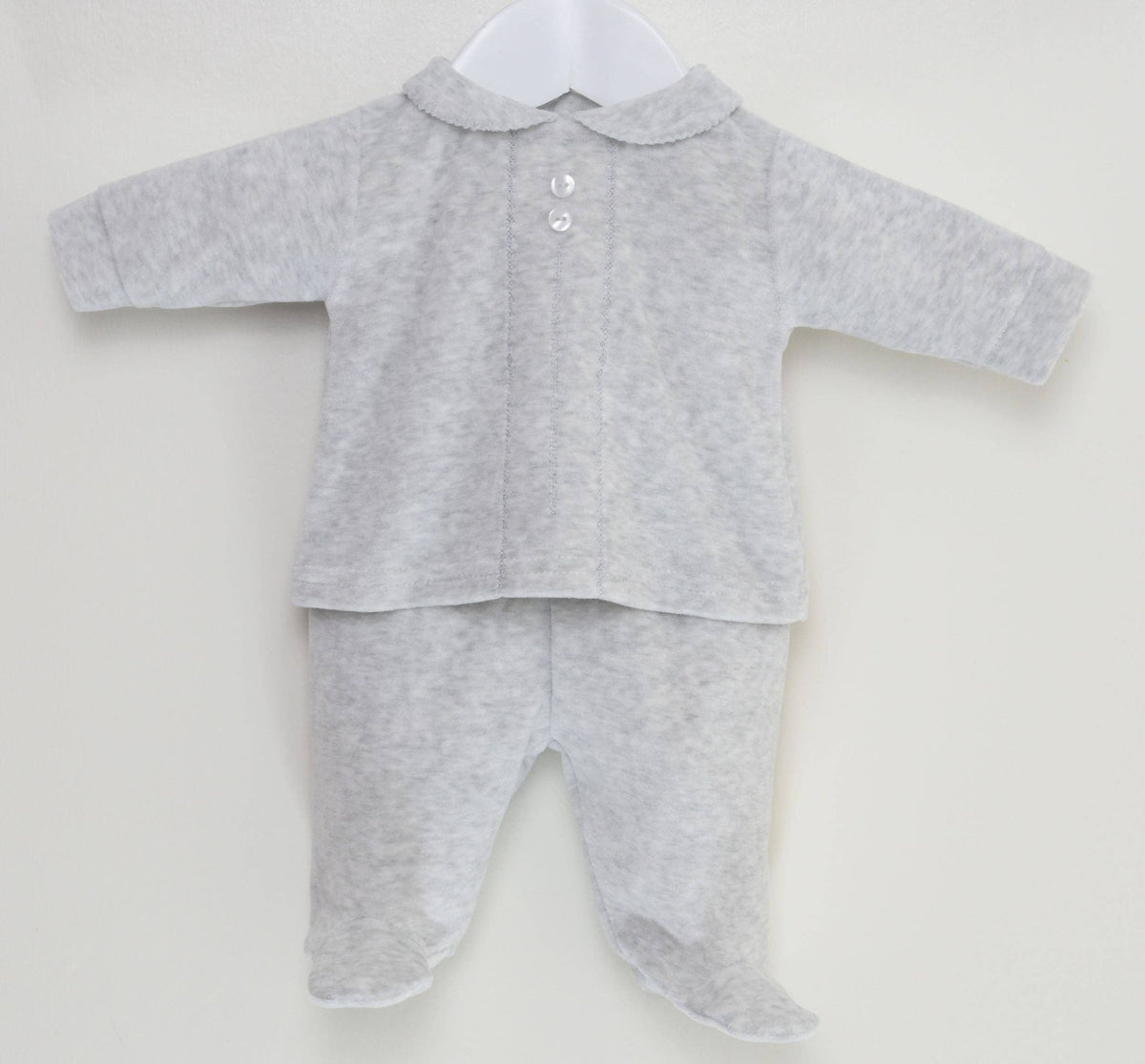 Premature / Tiny / Early Baby - Classic Velour Baby Outfit