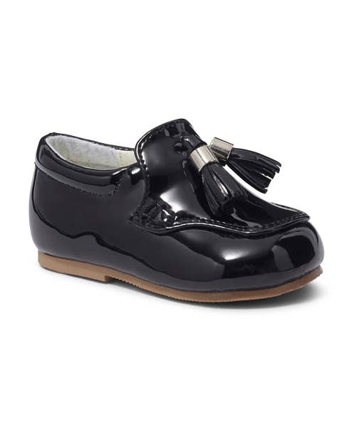 Boys Patent Shoes with Tassel