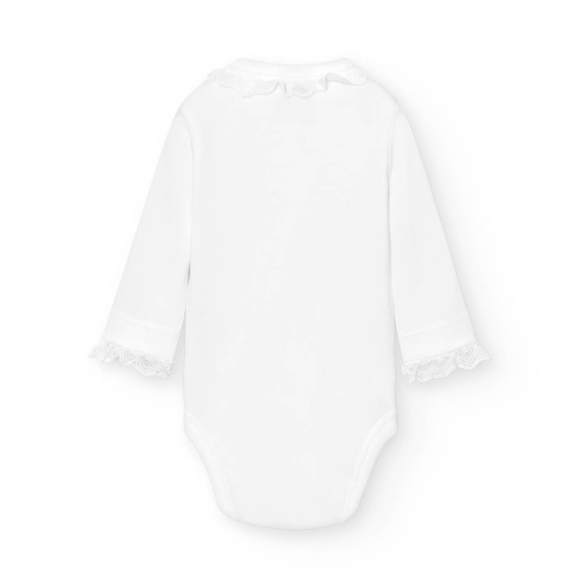 Babidu - Lace Cross Baby Bodysuit