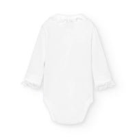 Babidu - Lace Cross Baby Bodysuit