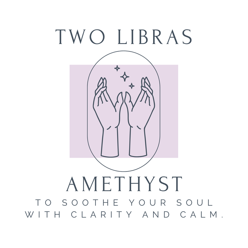 Amethyst Crystal Intention Candle