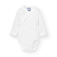 Babidu - Lace Cross Baby Bodysuit