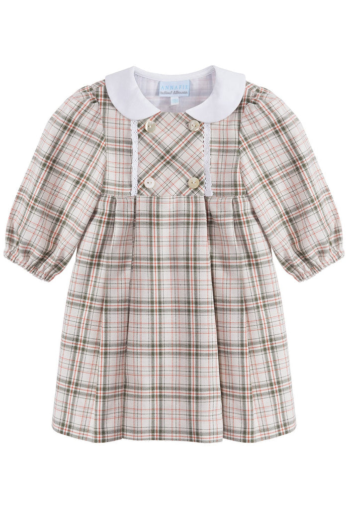 Tartan Dress With Matching Bloomers