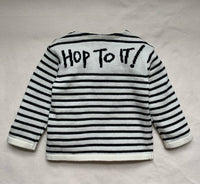 100% Organic Cotton Hop to it Bunny Jumper