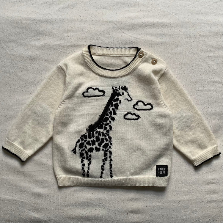 100% Organic Cotton - Giraffe Jumper