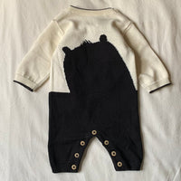 100% Organic Cotton Bear Romper