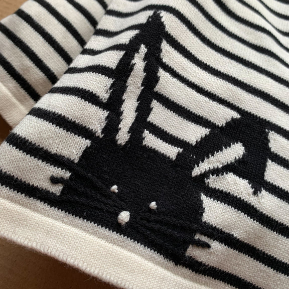 100% Organic Cotton Hop to it Bunny Jumper