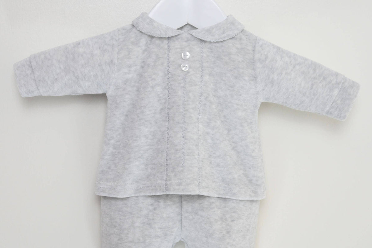 Premature / Tiny / Early Baby - Classic Velour Baby Outfit