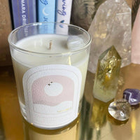 Full Moon Crystal Intention Candle