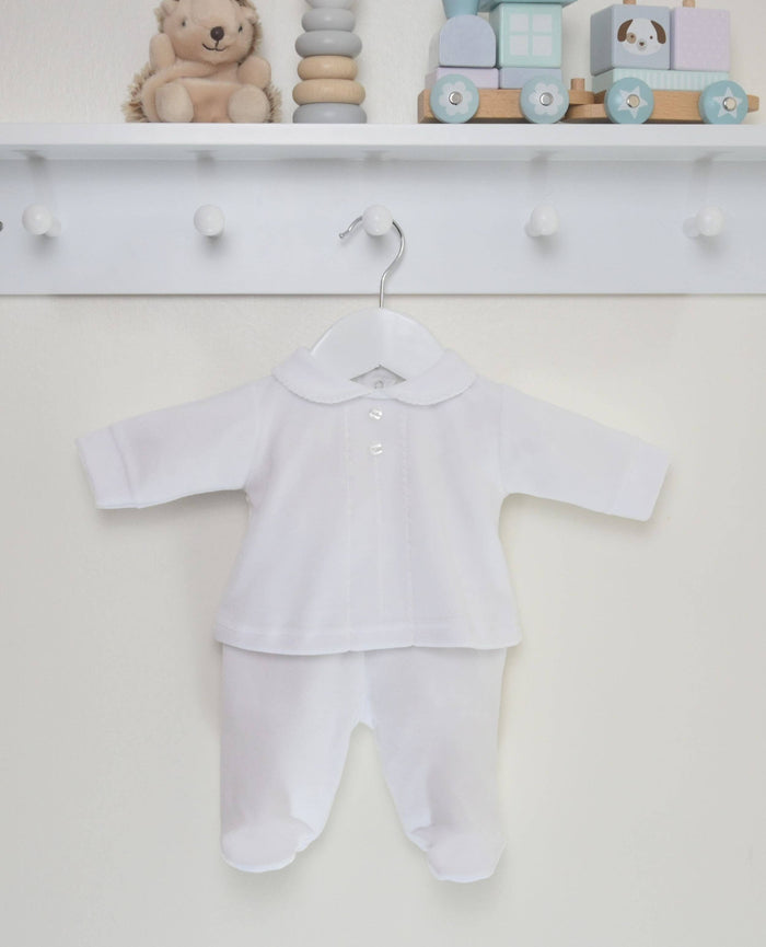 Premature\ Tiny\ Early Baby Classic Velour 2 Piece Set