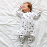 Fred & Noah - Milk Bottle cotton sleepsuit