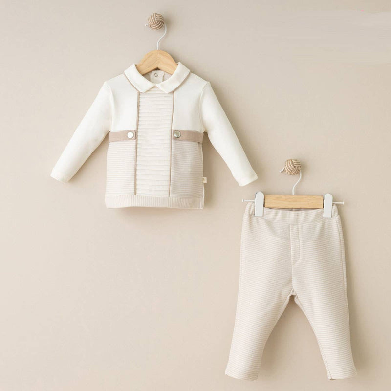 100% Cotton Baby Boy 2 Piece Set