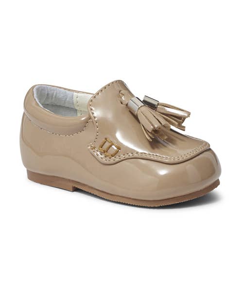 Boys Patent Shoes with Tassel