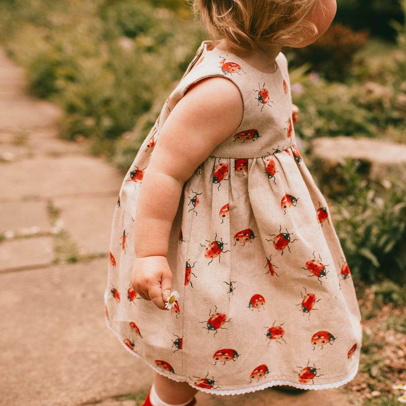 AshleyRose - Linen Look Ladybird Dress