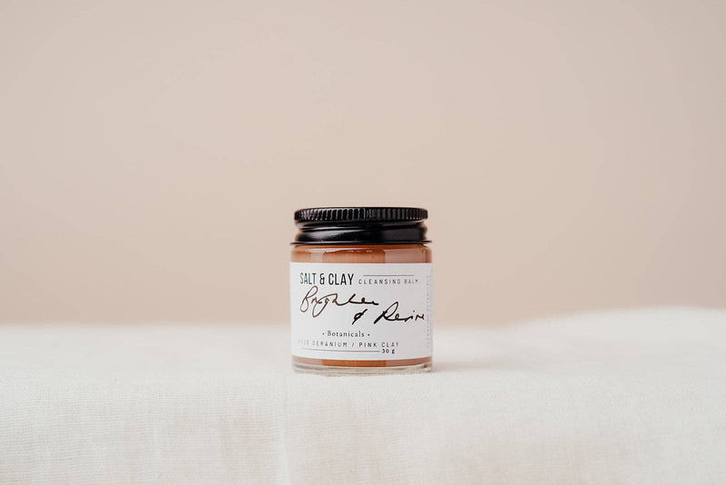 Brighten & Revive // Cleansing Balm [Rose Geranium & Pink Clay] - 60G