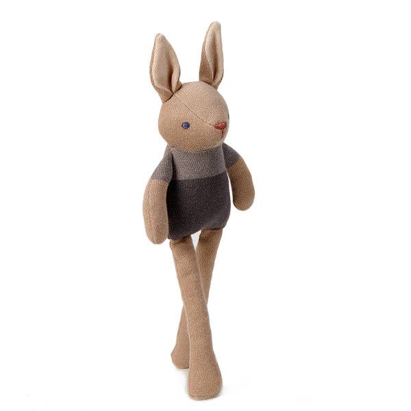 Baby Threads Taupe Bunny Doll