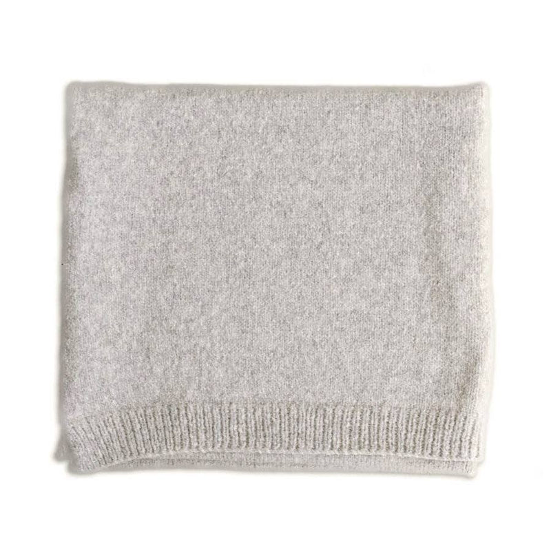 Peruvian Alpaca and Organic Pima Cotton Baby Blanket