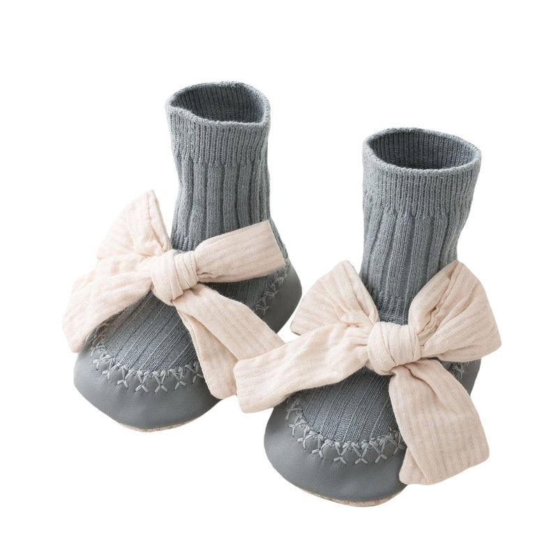 Baby Shoes - Greyish Blue