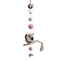 Eli Stork Pom Pom Pink Garland